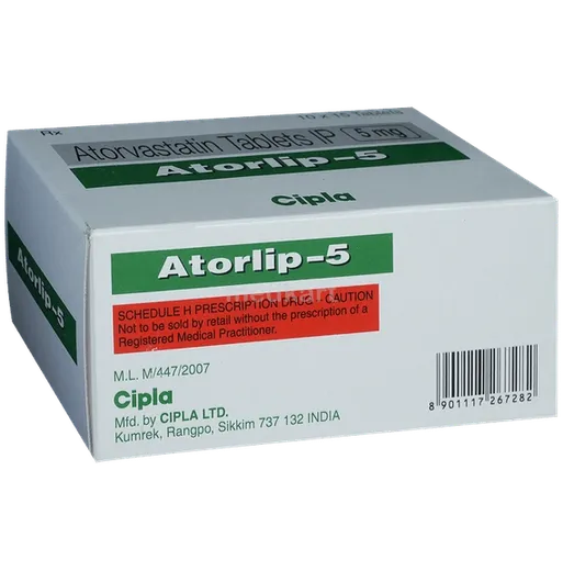 atorlip 5mg tablet 10's